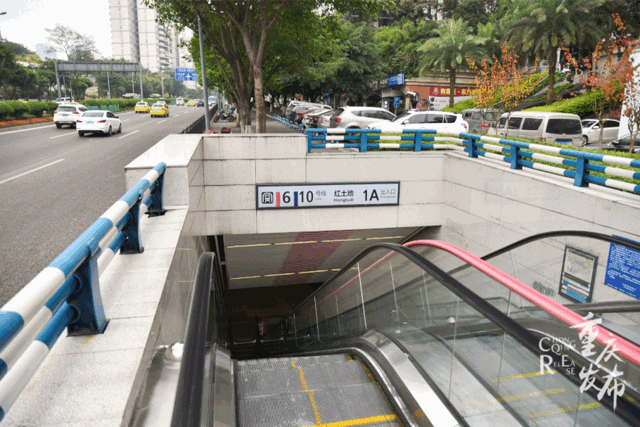 467米 为了给 让10号线与6号线更好地连接 红土地站