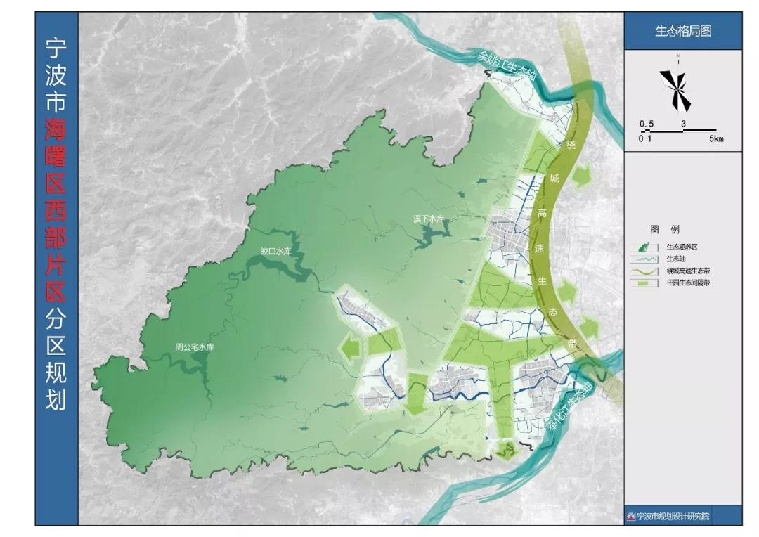 宁波海曙西部片区规划定了!