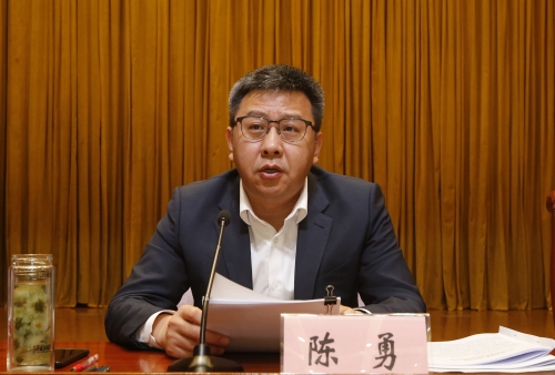 市住房和城乡建设局党组书记,局长陈勇同志讲话